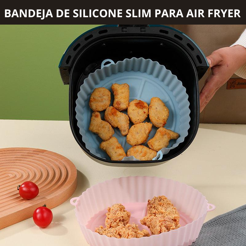 Bandeja de Silicone Slim para Airfryer